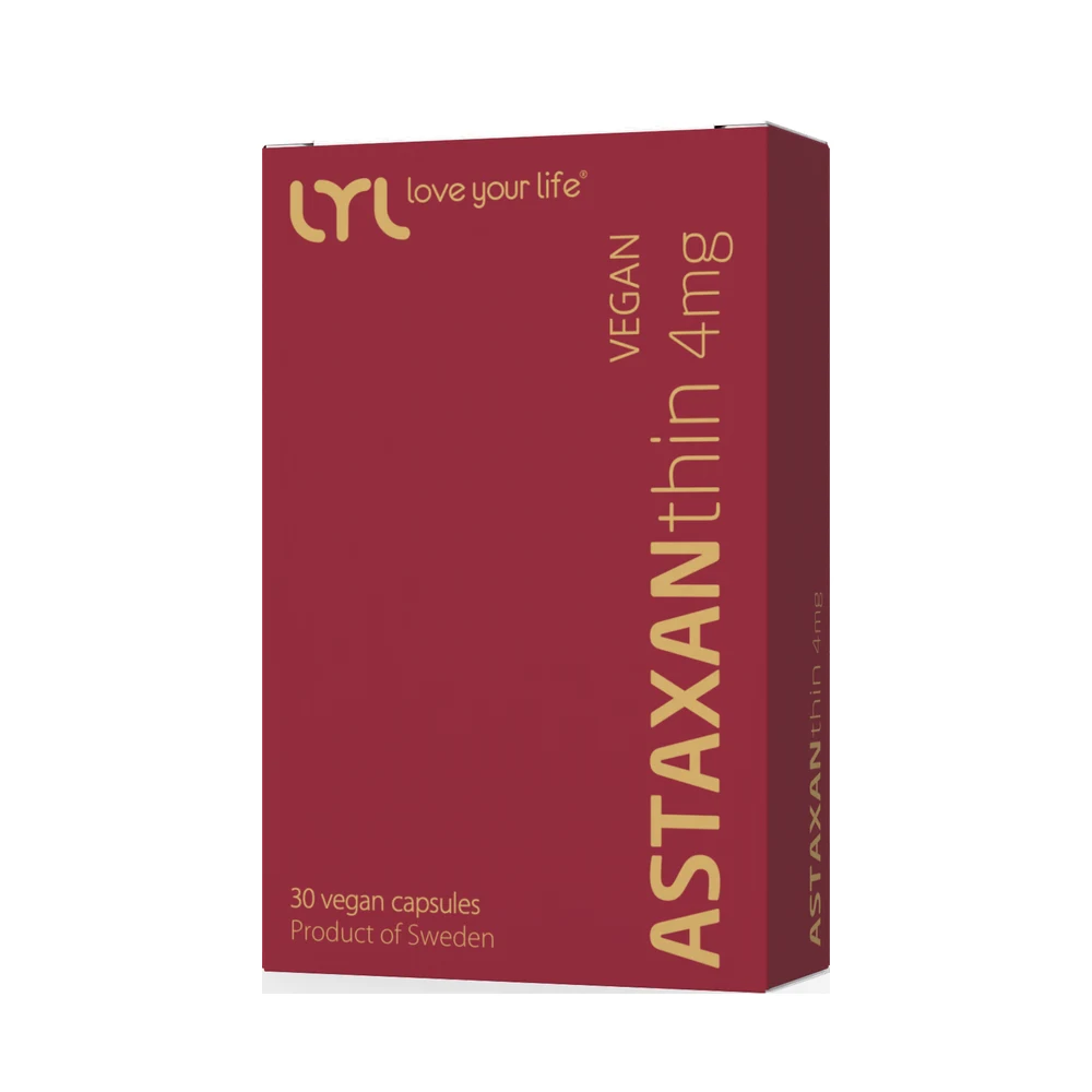 LYL love your life® ASTAXANthin 4mg iepakojums